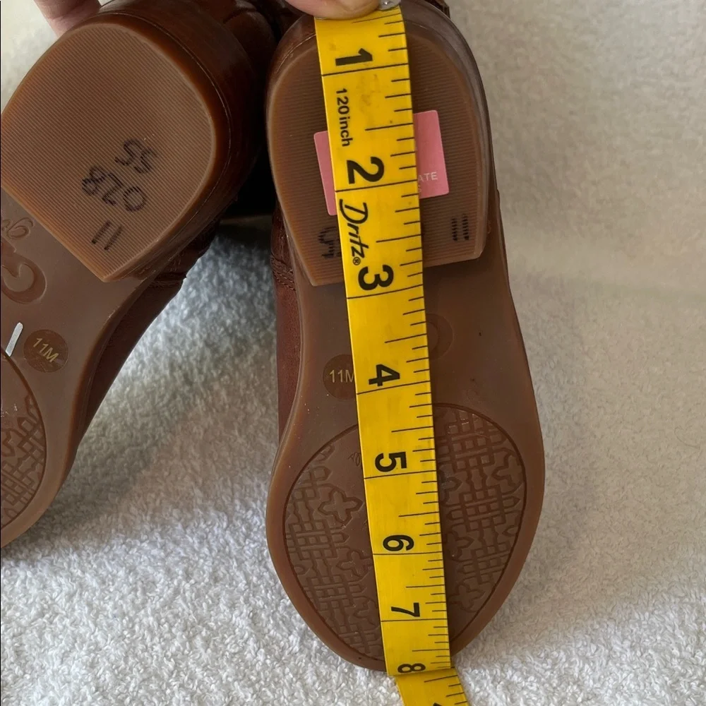 GB Girls Brown Knee-High Boots